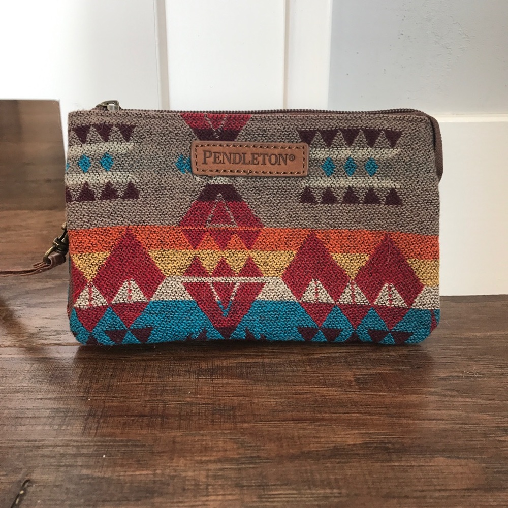 Pendleton Wool Aztec Clutch